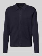 Jack & Jones Premium Strickjacke mit Kentkragen Modell 'MILANO' in Dun...