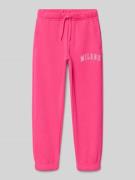 Only Regular Fit Sweatpants aus Baumwoll-Mix Modell 'SWEAT' in Pink, G...
