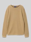 Only & Sons Regular Fit Strickpullover aus reiner Baumwolle Modell 'PA...