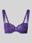 Triumph Balconette-Bügel-BH mit Spitzenbesatz Modell 'Palina Moonlight...