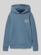 Billabong Hoodie mit Känguru-Tasche in Rauchblau, Größe 140
