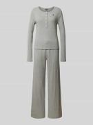 Polo Ralph Lauren Regular Fit Pyjama mit Logo-Stitching Modell 'Pointe...