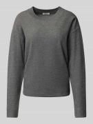s.Oliver RED LABEL Regular Fit Pullover aus Baumwoll-Mix in Mittelgrau...