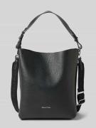 Marc O'Polo Henkeltasche aus genarbtem Rindsleder in Black, Größe 1