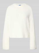 Hugo Blue Regular Fit Strickpullover mit Label Stitching Modell 'SFURR...