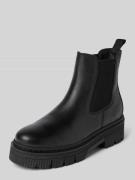 Tamaris Chelsea Boots aus echtem Rindsleder in Black, Größe 36