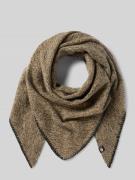 OPUS Schal mit Label-Detail Modell 'Amadsi mix' in Dunkelbraun, Größe ...