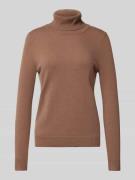 Christian Berg Woman Rollkragenpullover aus reinem Kaschmir in Hazel, ...