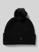 Tommy Hilfiger Beanie mit Woll-Alpaka-Anteil in Black, Größe 1