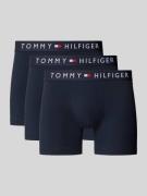 Tommy Hilfiger Boxershorts aus Baumwoll-Mix im 3er-Pack in Marine, Grö...