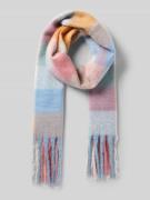 Kurt Beines Schal mit Fransen in Blau, Größe 1