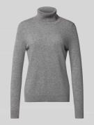 Christian Berg Woman Rollkragenpullover aus reinem Kaschmir in Graphit...