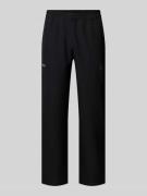 EA7 Emporio Armani Sweathose mit Label-Detail in Black, Größe L