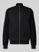 JOOP! Collection Sweatjacke mit Steppnähten Modell 'Tyrone' in Black, ...