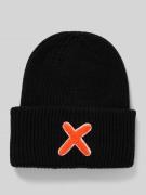 Unio Beanie mit Kaschmir-Anteil in Black, Größe 1