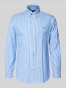 Polo Ralph Lauren Freizeithemd mit Knopfleiste in Hellblau, Größe L