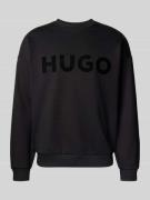 HUGO Comfort Fit Sweatshirt aus reiner Baumwolle Modell 'DINEX' in Bla...