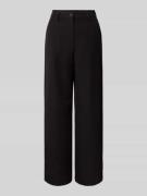 Pieces Weite Hose mit Viskose-Anteil Modell 'KAMIL' in Black, Größe L/...
