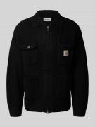 Carhartt Work In Progress Strickjacke mit Zweiwege-Reißverschluss in B...