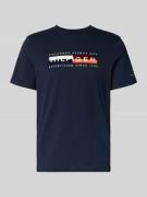 Tommy Hilfiger Regular Fit T-Shirt aus reiner Baumwolle in Marine, Grö...