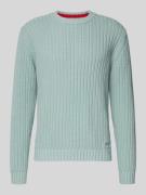 HUGO Regular Fit Strickpullover aus reiner Baumwolle Modell 'SRIBBEN_1...