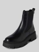 Tamaris Chelsea Boots aus echtem Leder in Black, Größe 36
