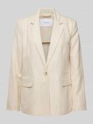 OPUS Leinenblazer mit Reverskragen Modell 'Jamari' in Taupe, Größe 38