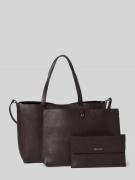 Marc O'Polo Shopper aus echtem Rindsleder in Dunkelbraun, Größe 1