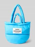 MADS NØRGAARD Tote Bag mit Logo-Patch in Stepp-Optik Modell 'Pillow' i...