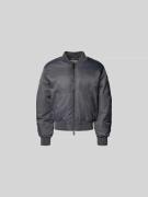 Officine Générale Bomberjacke mit Eingrifftaschen in Anthrazit, Größe ...