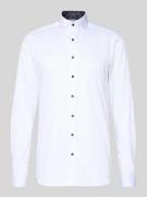 OLYMP Level Five Body Fit Businesshemd mit extra langem Arm in Silber,...