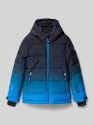 Killtec Regular Fit Steppjacke mit Logo-Applikation in Royal, Größe 16...