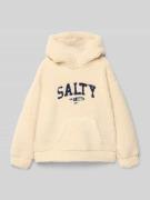 Roxy Regular Fit Hoodie aus Teddyfell Modell 'Back' in Sand, Größe 140