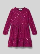 Happy Girls Knielanges Kleid mit Rundhalsausschnitt in Fuchsia, Größe ...