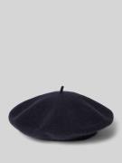 Loevenich Baskenmütze aus reiner Wolle in Dunkelblau, Größe 1