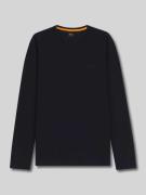 BOSS Orange Regular Fit Langarmshirt mit Waffelstruktur Modell 'TEMPES...