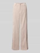 Cambio Wide Fit Cordhose mit Bügelfalten Modell 'Amelie' in Beige, Grö...