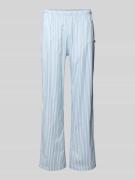 POCKIES Regular Fit Pyjama-Hose mit elastischem Bund in Hellblau, Größ...