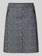 Christian Berg Woman Knielanger Rock mit Reißverschluss in Black, Größ...