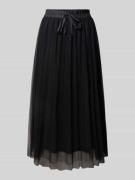 More & More Midirock mit elastischem Bund in Black, Größe 34