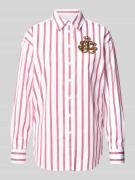 Lauren Ralph Lauren Regular Fit Hemdbluse mit Label-Applikation Modell...