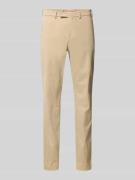 g1920 Chino mit französischen Eingrifftaschen Modell 'Tybalt' in Beige...