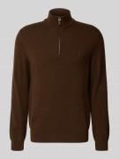 Polo Ralph Lauren Regular Fit Strickpullover aus reiner Wolle in Mitte...