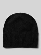 ARMANI EXCHANGE Beanie mit Kaschmir-Anteil in Black, Größe 1