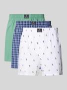 Polo Ralph Lauren Underwear Boxershorts mit elastischem Bund im 3er-Pa...