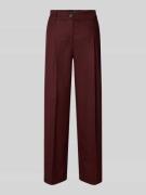 Lanius Stoffhose mit französischen Eingrifftaschen in Bordeaux, Größe ...