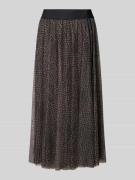 JOOP! Midirock mit Tüll Modell 'FRIDI2' in Mittelbraun, Größe 34