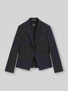 BOSS Slim Fit Kurzblazer aus reiner Schurwolle in Marine, Größe 36