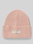 Marc O'Polo Beanie aus reiner Baumwolle in Rosa, Größe 1