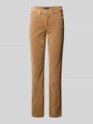 Lauren Ralph Lauren Cordhose mit 5-Pocket-Design in Camel, Größe 42
